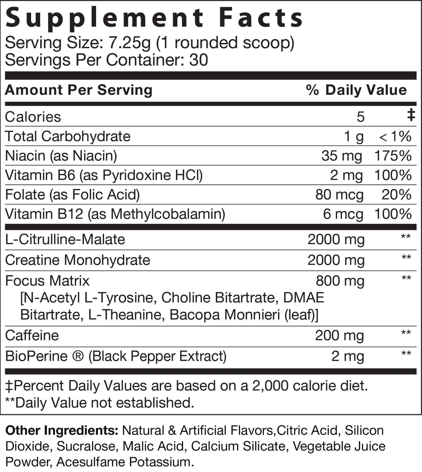 Pre-Fuel Pre-Workout Fruit Punch - 217.5g 30 servings